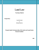 land law TEACHING MATERIAL.pdf